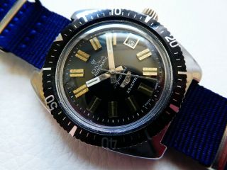 Rare Vintage ONSA AQUARIUS Automatic 200M Men ' s Diver watch from 1960 ' s years 3