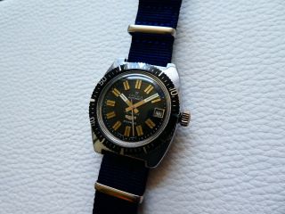 Rare Vintage ONSA AQUARIUS Automatic 200M Men ' s Diver watch from 1960 ' s years 6