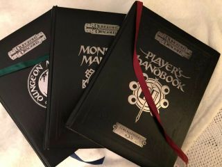Dungeons And Dragons 3.  5 Special Edition Leatherette Rare Complete Set