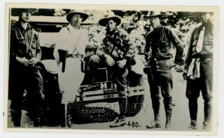 Vintage Photo 1927 Nicaragua Augusto Sandino Generals Us Marine Photograph Usmc