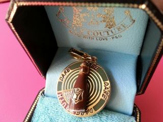 Juicy Couture Vintage and RARE Truth or Dare Spin the Bottle Charm in EUC 2