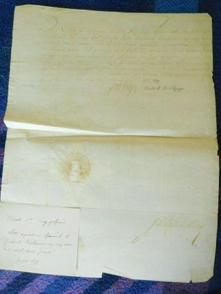 King Of Spain Charles Ii 1699 Rare Signed Document