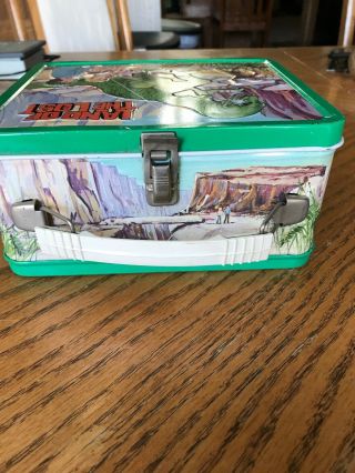 VINTAGE 1975 LAND OF THE LOST LUNCHBOX AND THERMOS. 4