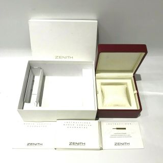 Vintage Zenith Watch Presentation Box