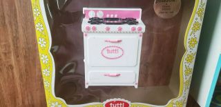 Vintage Rare HTF Barbie Tutti doll Cookin Goodies set 3559 w stove pot doll box 4