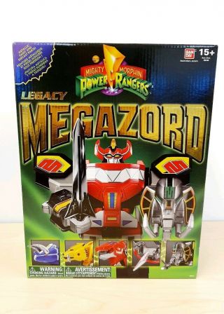 Mighty Morphin Power Rangers Legacy Megazord Complete Rare Mmpr