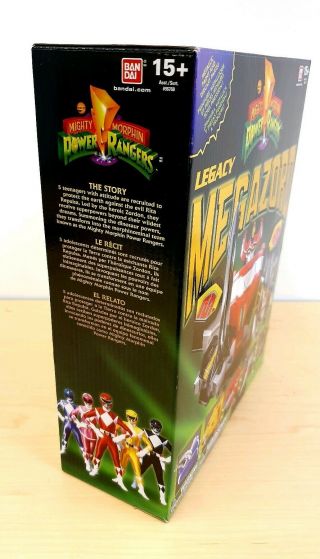 Mighty Morphin Power Rangers Legacy Megazord Complete Rare MMPR 4