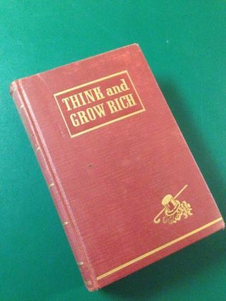 Think And Grow Rich Rare 1st Edition 1937 - Napoleon Hill