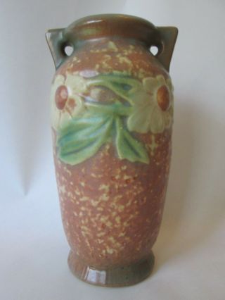 Arts & Crafts Vase Vintage Roseville Art Pottery: Dahlrose Pattern Exc