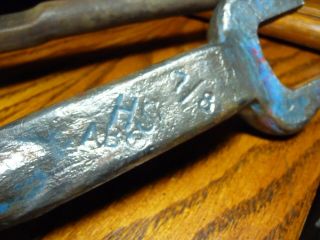 American Bridge “CLEAN” Spud Wrench 7/8” HS Vintage Structural Iron Work,  Plus 1 6