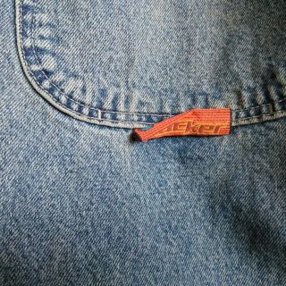 Vintage JNCO Slacker Baggy Fit Mens Jeans Sz 34 x 33 Stonewashed Big Back Pckts 8