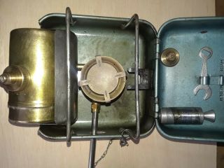 Vintage OPTIMUS CAMP 8R Backpack Gas Stove Sweden 3