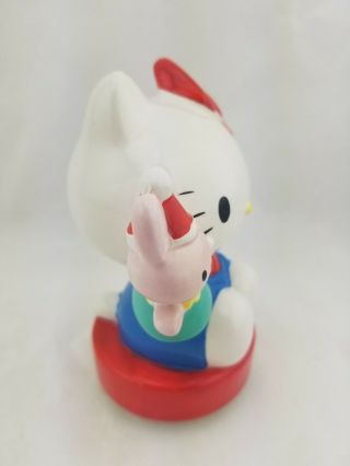 Hello Kitty Music Box RARE VINTAGE 1984 plays Over The Rainbow GREAT 2