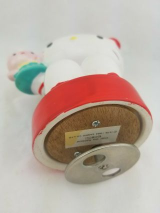 Hello Kitty Music Box RARE VINTAGE 1984 plays Over The Rainbow GREAT 7
