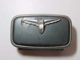 Vintage 1950 Mercury Ash Tray Metal Oem Rare Emblem Badge Trim Dash Old