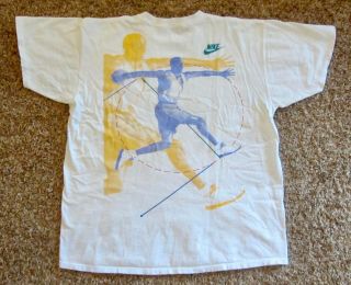 Vintage Nike Air Michael Jordan Slam Dunk Tee T Shirt Jersey Mens Lg Rare In Usa