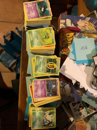 3750 Plus Pokemon Bulk Cards Rare/Common/uncommon and Reverse 5