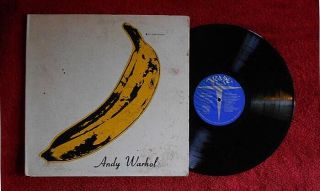 The Velvet Underground And Nico Rare Stereo Lp With Banana Intact