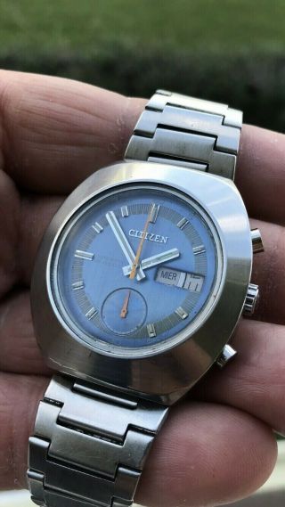 Vintage Citizen Chronograph (stainless Stell) Good
