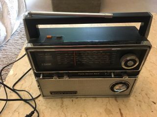 Vintage Sony Tfm 8000w Transistor Radio -