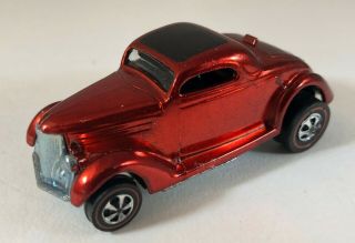 Vintage Hot Wheels Redline Classic 36 Ford Coupe - Red
