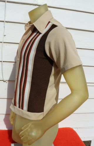 Vintage BIG SUR Button Down Shirt / Rockabilly Gaucho / Medium 4