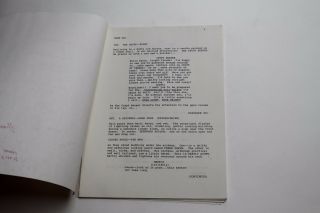 Tales from the Crypt 1989 TV Show Script Rare Unproduced Episode 4