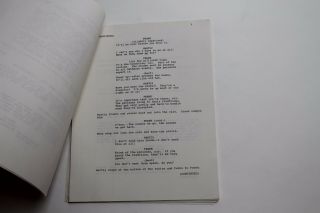 Tales from the Crypt 1989 TV Show Script Rare Unproduced Episode 5
