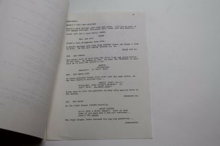 Tales from the Crypt 1989 TV Show Script Rare Unproduced Episode 7