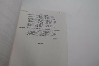 Tales from the Crypt 1989 TV Show Script Rare Unproduced Episode 8