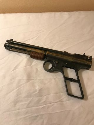 Vintage Benjamin Franklin Model 112.  22 Caliber Air Pump Pistol (no Grip Handle)