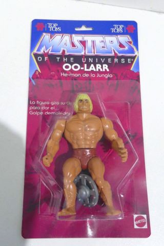 Very Rare Motu Master Of The Universe Top Toys Savage He - Man Oo - Lar Variant