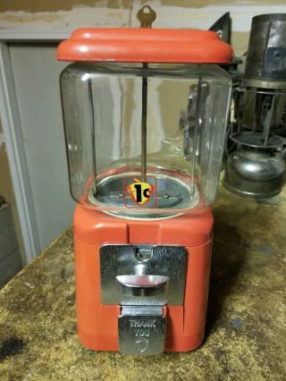 Vintage Acorn Gumball Machine