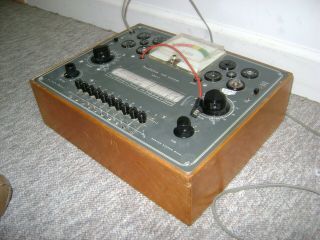 Vintage Heathkit Model TC 2 Vacuum Tube Checker Tester 4