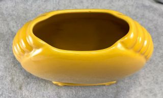 Vintage Catalina Island Pottery No.  604 Scroll Foot Vase 7 