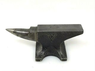 Vintage Columbian Mini Anvil Jeweler Gunsmith Tool Salesman Sample
