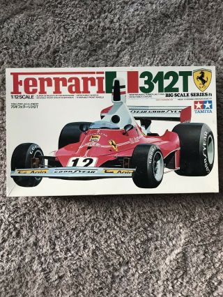 Vintage Tamiya 1/12 Ferrari 312t Big Scale Series 17 1:12