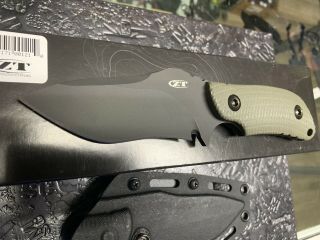 Zero Tolerance ZT 0121 Strider Fixed Blade Military Knife - - RARE 4