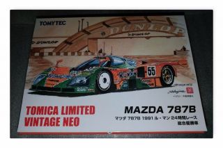 Tomytec Tomica Limited Vintage Neo Mazda 787b Le Mans Champion Car 1991 Japan