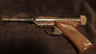 Vintage Hy - Score Target Air Pistol 22 Cal Brown Marbled Grips