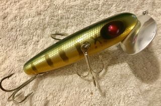 Rare Fishing Lure Fred Arbogast Precision Tuned Musky Jitterbug By MEGABASS Rare 2