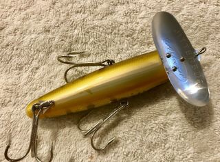 Rare Fishing Lure Fred Arbogast Precision Tuned Musky Jitterbug By MEGABASS Rare 4
