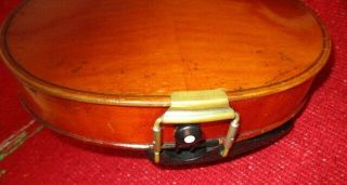 Rare Fine Old Antique 1910 Vintage German 4/4 Violin - Robust Tone 11