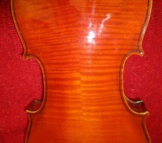 Rare Fine Old Antique 1910 Vintage German 4/4 Violin - Robust Tone