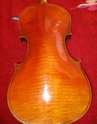 Rare Fine Old Antique 1910 Vintage German 4/4 Violin - Robust Tone 2