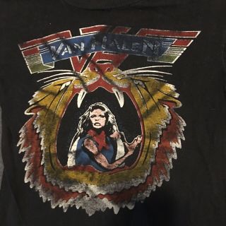 Vintage Van Halen Concert Shirt 1984 David Lee Roth Dlr Sammy Hagar Guns’n’roses
