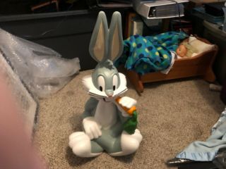 Rare Looney Tunes Bugs Bunny 25 " Figure Statue 1996 Warner Bros Studio Store