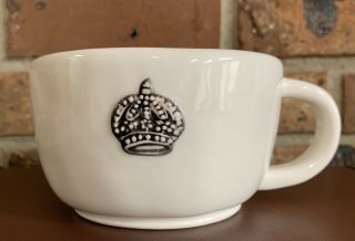 Rae Dunn Artisan Have A Royal Day Queens Crown Mug Cup Capuccino Very Rare Vhtf