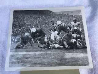 Vtg 1951 Cotton Bowl Tennessee Vols Beat Texas Longhorns Press Photo 3