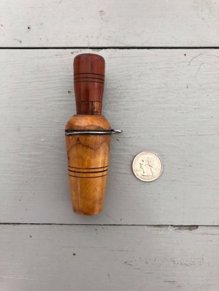 Vintage Earl Dennison Of Newbern,  Tn Miniature Duck Call